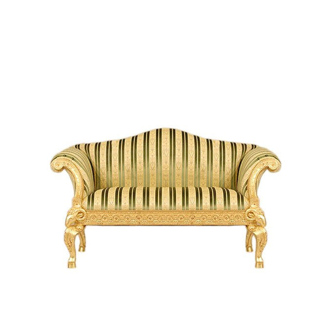 George II Ram's Head 2-Seater Sofa