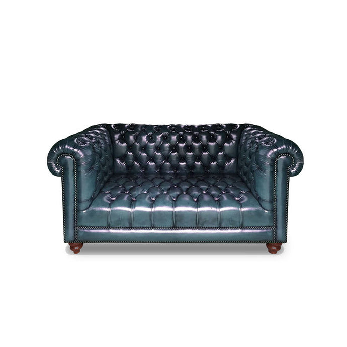 Rafael Chesterfield Tufted Leather Sofa