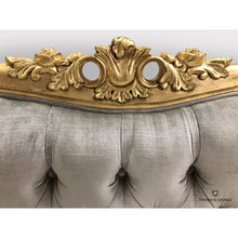 Load image into Gallery viewer, Italian Gilded Gold Leaf Sofa
