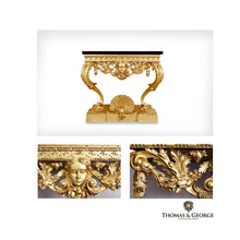 Load image into Gallery viewer, Gilded Ladies Mask Console
