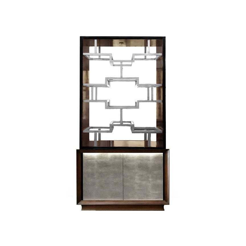 Nuovo Sideboard with Fretwork Display Shelves- Small thomas-george-gallery