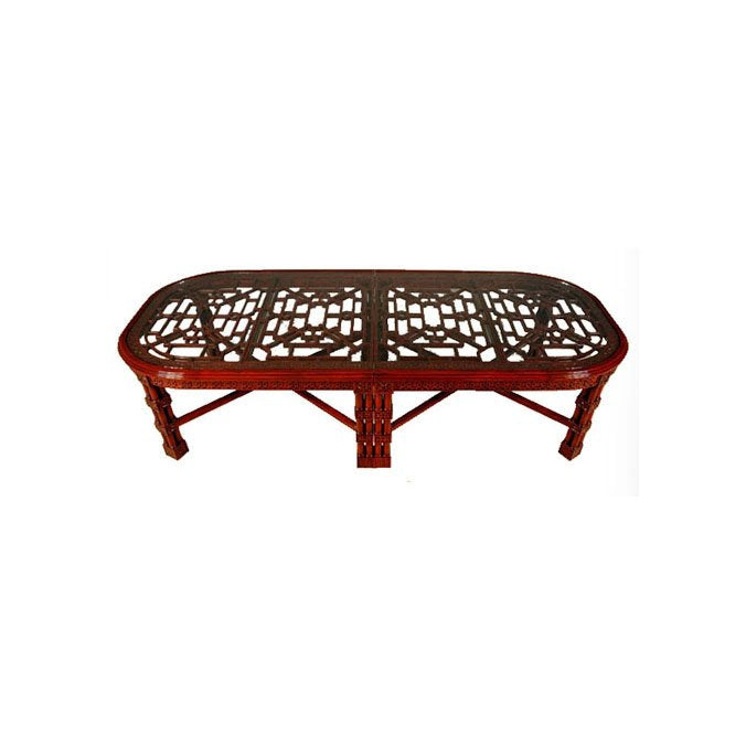 Oriental Chippendale Dining Table