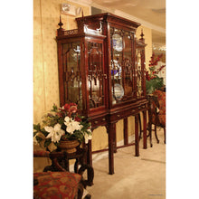 Load image into Gallery viewer, Oriental 4-Door China Cabinet
