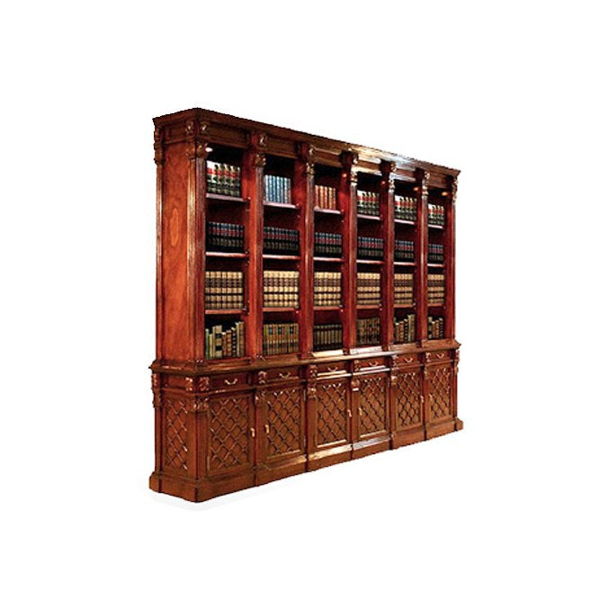Regency-Trellis-Bookcase-6-Panel