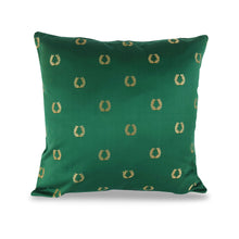 Load image into Gallery viewer, Emerald Green Wreath Cushion | Throw Pillow
