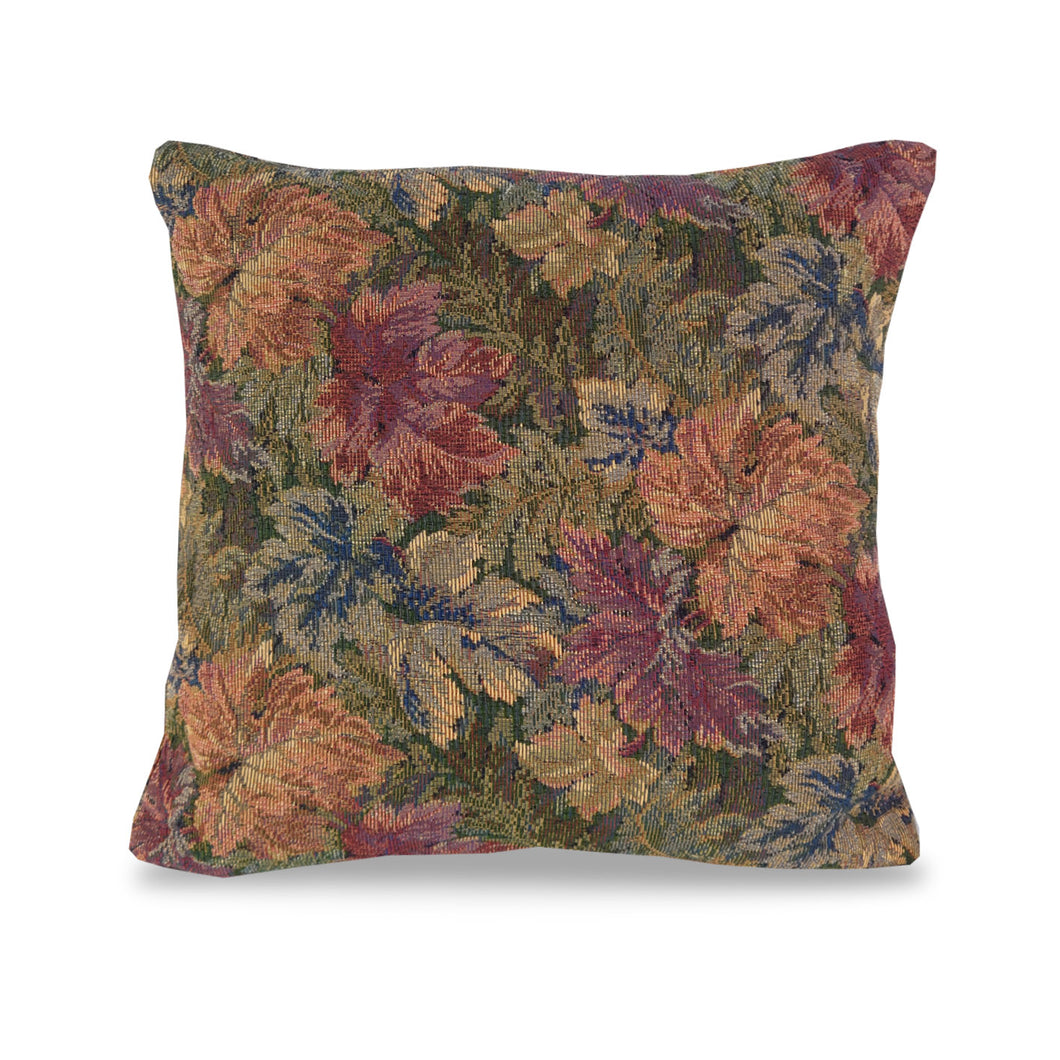 Multicolored Foliage Cushion | Throw Pillow
