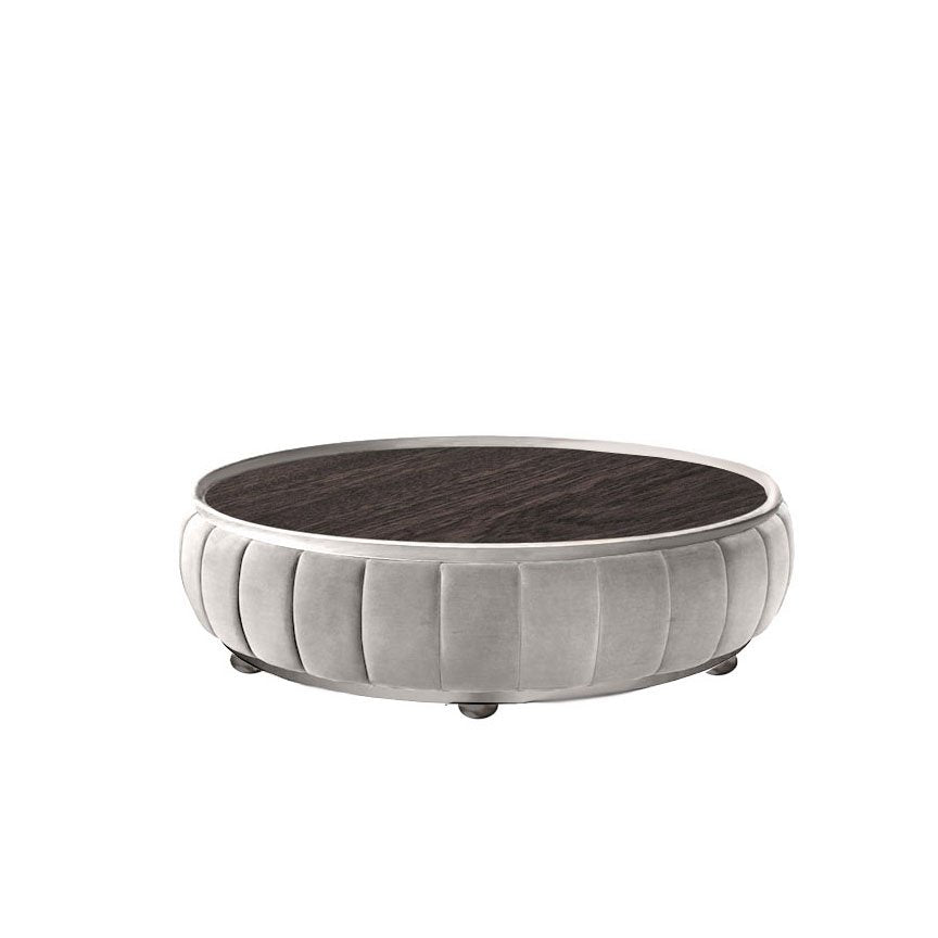 Squa Round Coffee Table Ottoman thomas-george-gallery