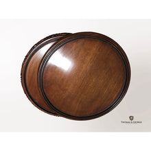 Load image into Gallery viewer, Traditional Globe Base Circular End | Accent Tray Table
