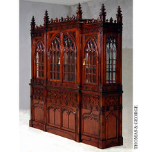 Load image into Gallery viewer, Gothic 6-Door China Cabinet
