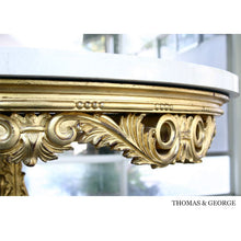 Load image into Gallery viewer, Pietre Dure Circular Console Table
