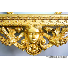 Load image into Gallery viewer, Gilded Ladies Mask Console
