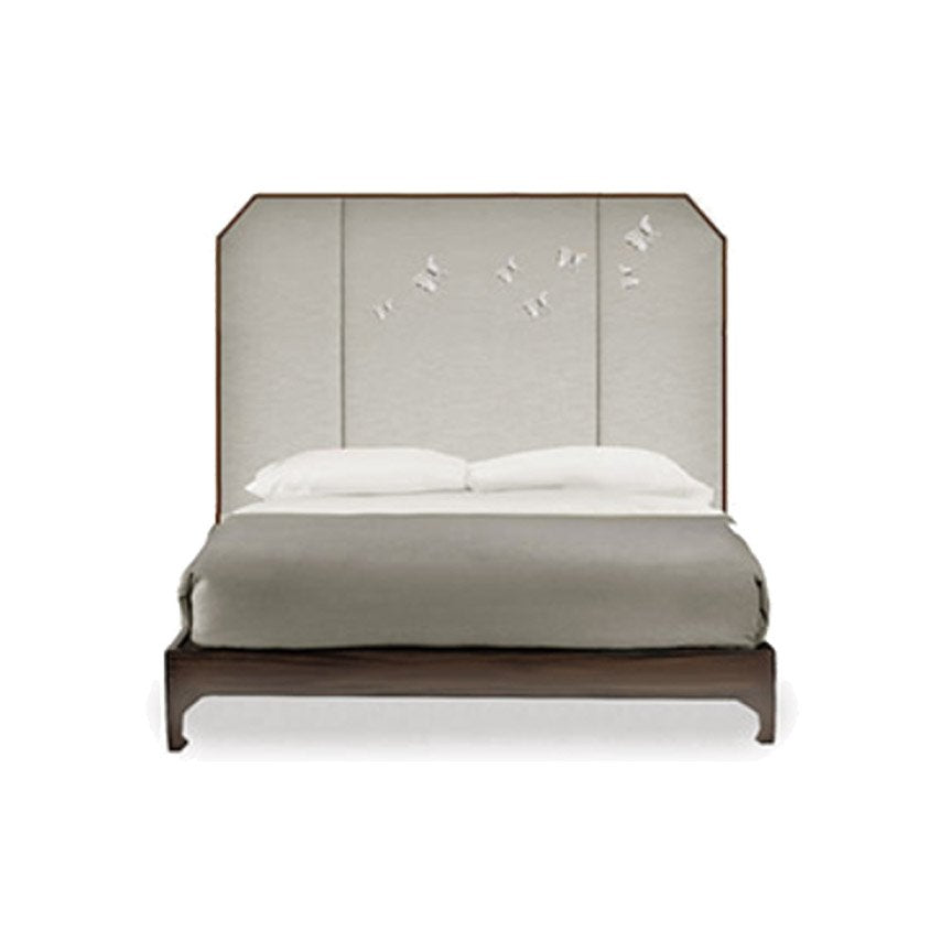 Meili Bed with Oriental Feet QS