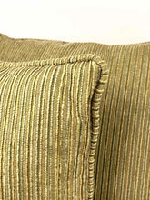 Load image into Gallery viewer, Textured  Stripe Pale Pistachio Green Cushion | Throw Pillow

